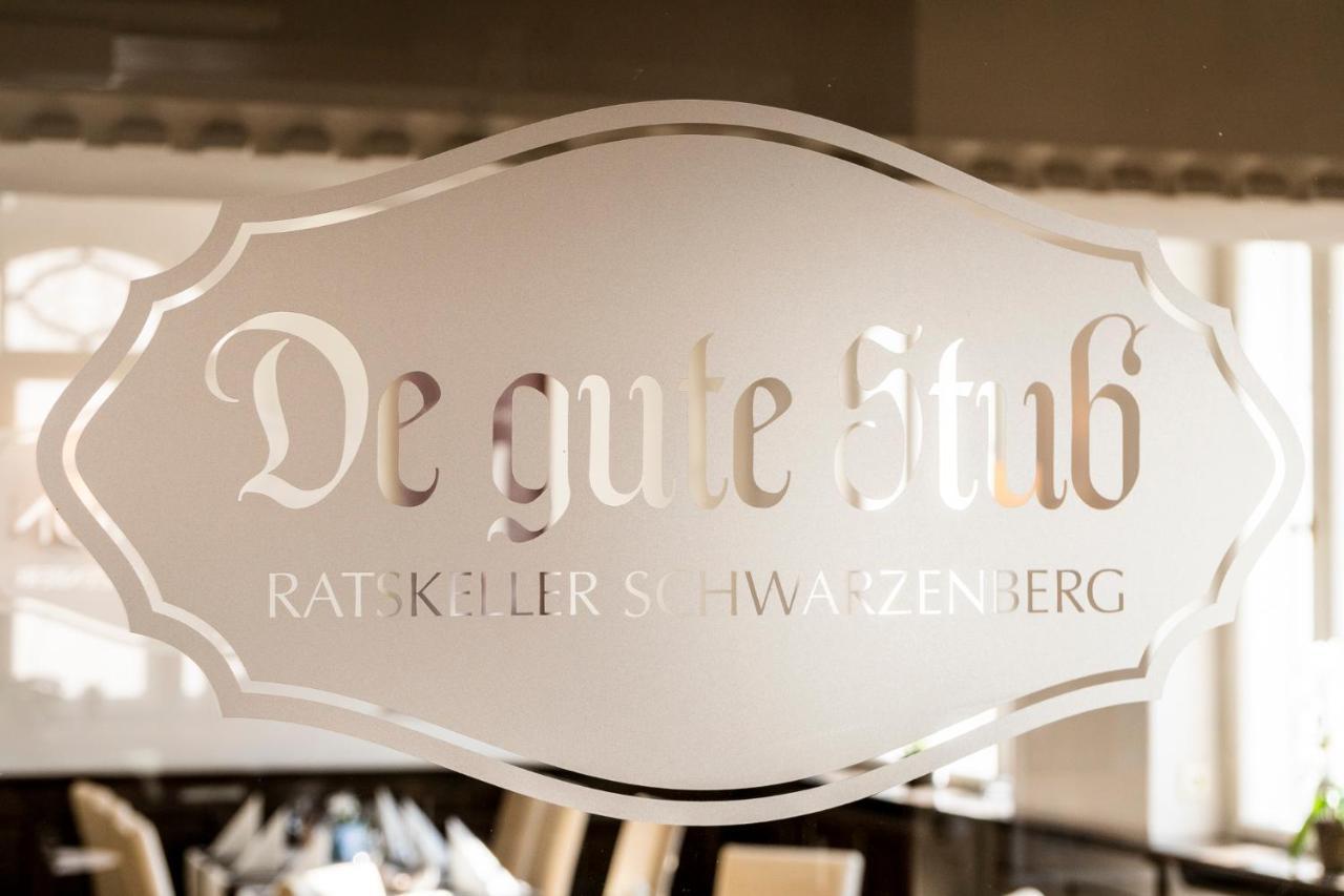 Hotel Ratskeller Schwarzenberg Шварценберг Экстерьер фото